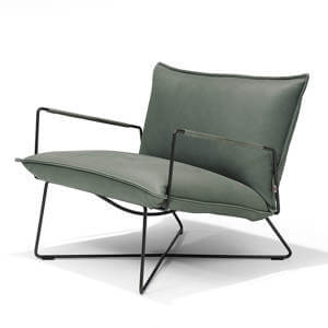 The Granary Viaroy Lounge Chair low back - No Arms